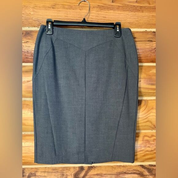 Worthington Gray Pencil Skirt Size 4 - Picture 1 of 7